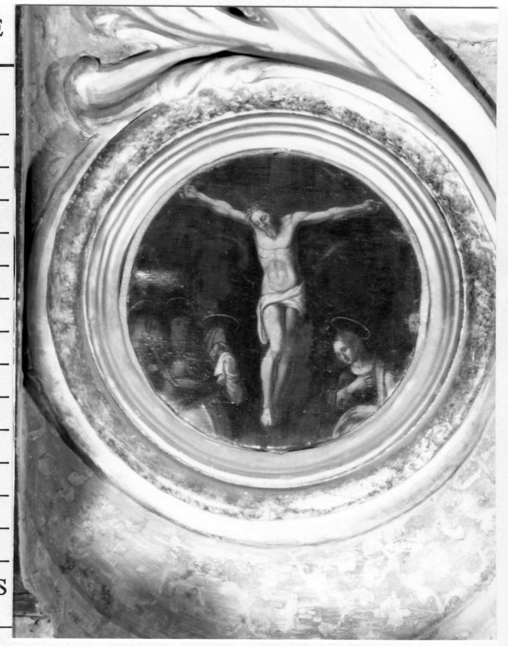 crocifissione di Cristo (dipinto, elemento d'insieme) - ambito emiliano (inizio sec. XVII)