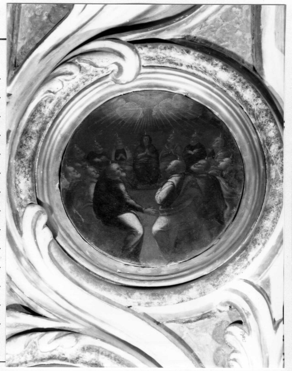 Pentecoste (dipinto, elemento d'insieme) - ambito emiliano (inizio sec. XVII)