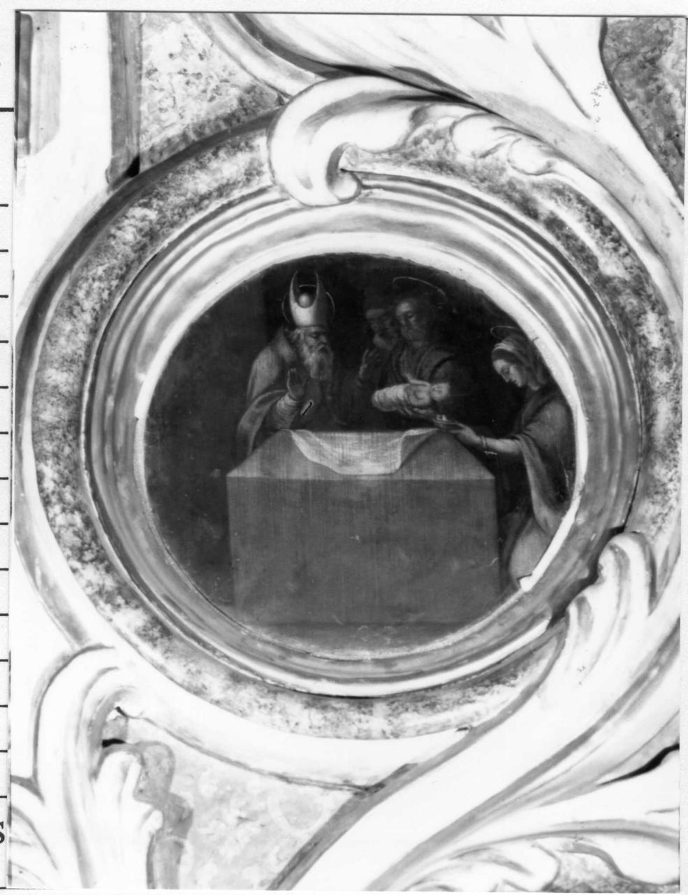 presentazione di Gesù al tempio (dipinto, elemento d'insieme) - ambito emiliano (inizio sec. XVII)