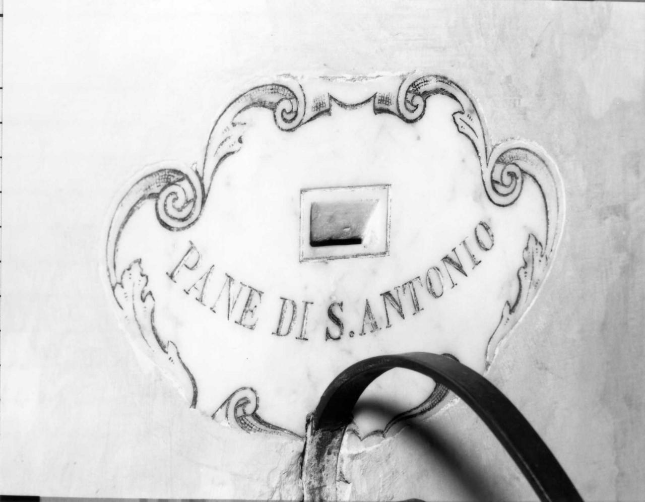 cassetta per elemosine - bottega reggiana (metà sec. XVIII)