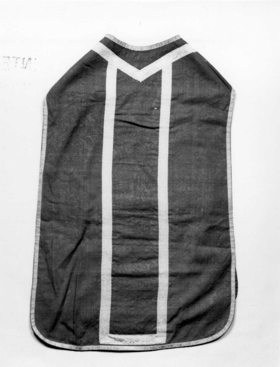 paramento liturgico, insieme - manifattura italiana (seconda metà sec. XVII, sec. XX)