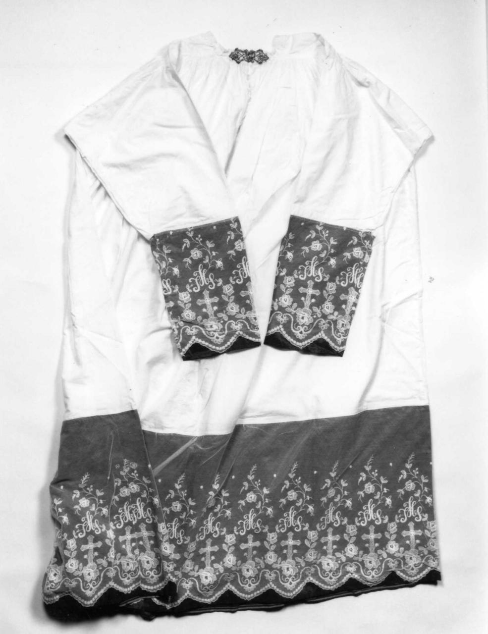 camice - manifattura emiliana (prima metà sec. XIX)