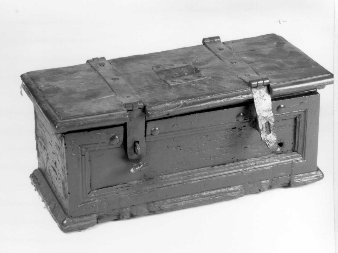 cassetta per elemosine - bottega emiliana (sec. XVIII)