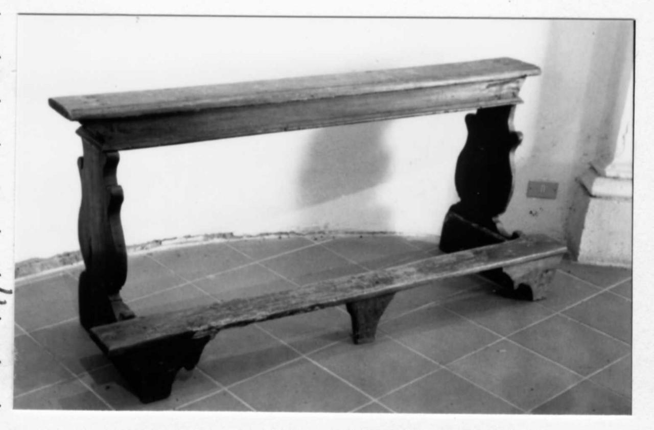 inginocchiatoio, serie - bottega emiliana (sec. XVII)