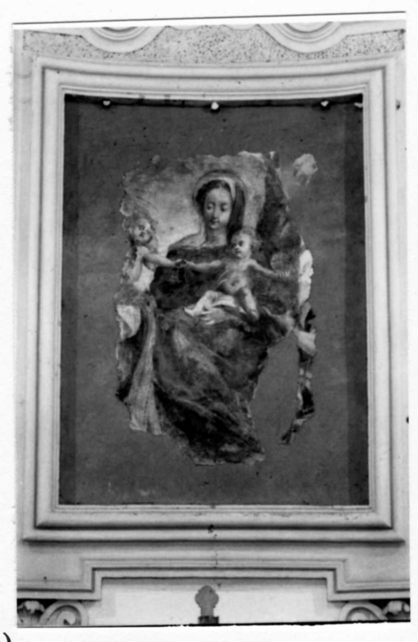 Madonna con Bambino e San Giovannino (dipinto) di Allegri Antonio detto Correggio - ambito reggiano (prima metà sec. XVI)