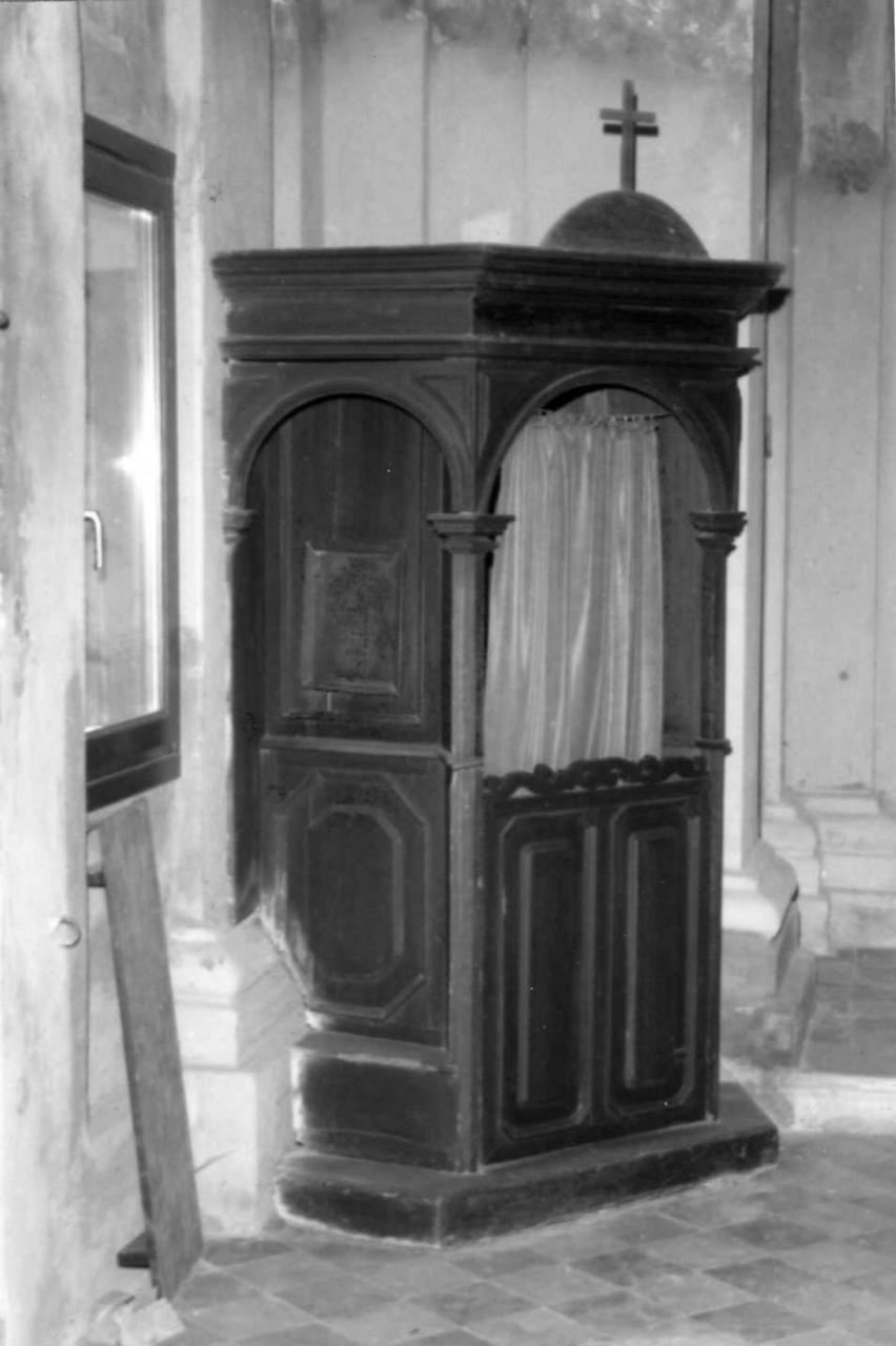 confessionale - bottega emiliana (secc. XVIII/ XIX)