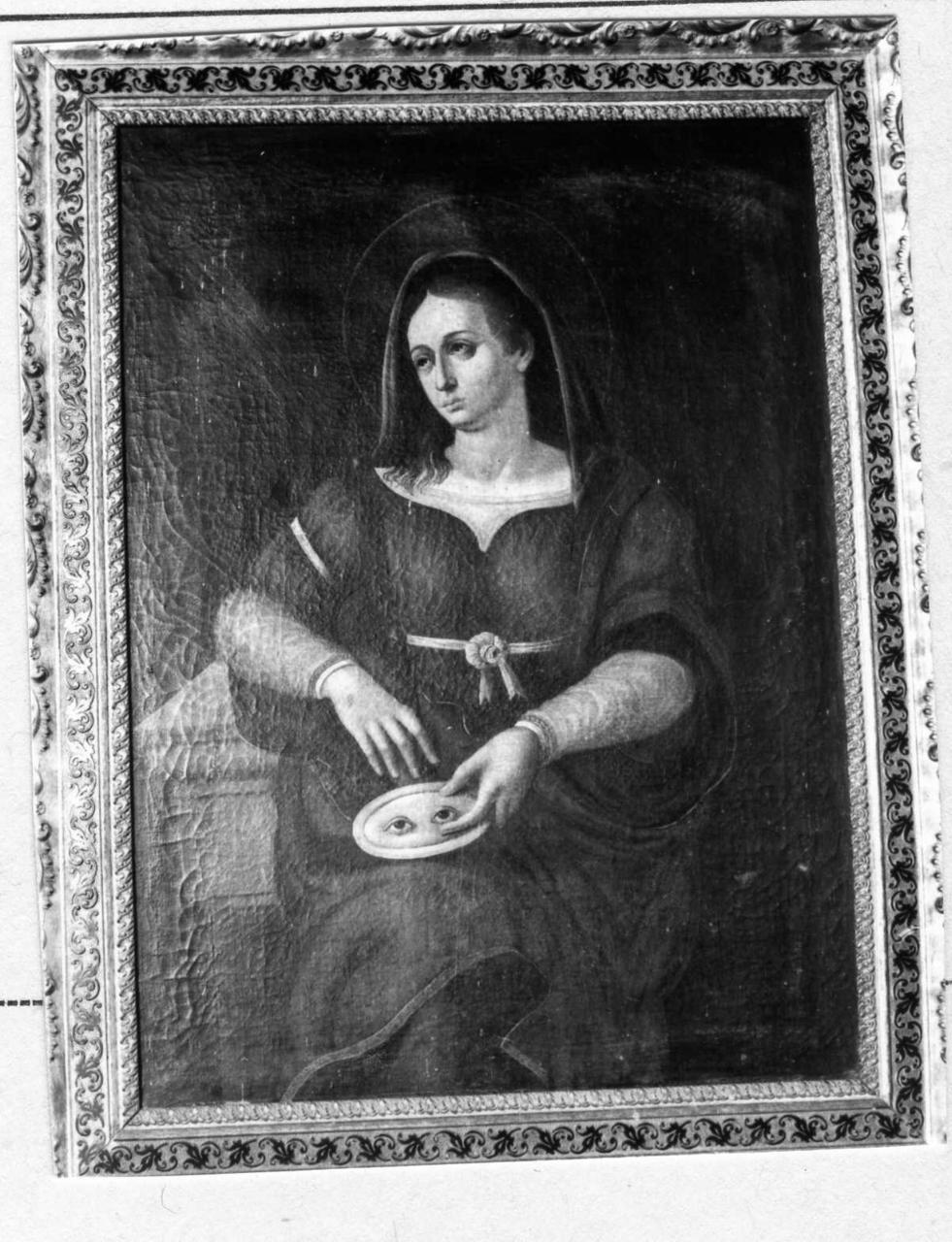 Santa Lucia (dipinto) di Bianchini Ciarlini Ippolito (inizio sec. XIX)