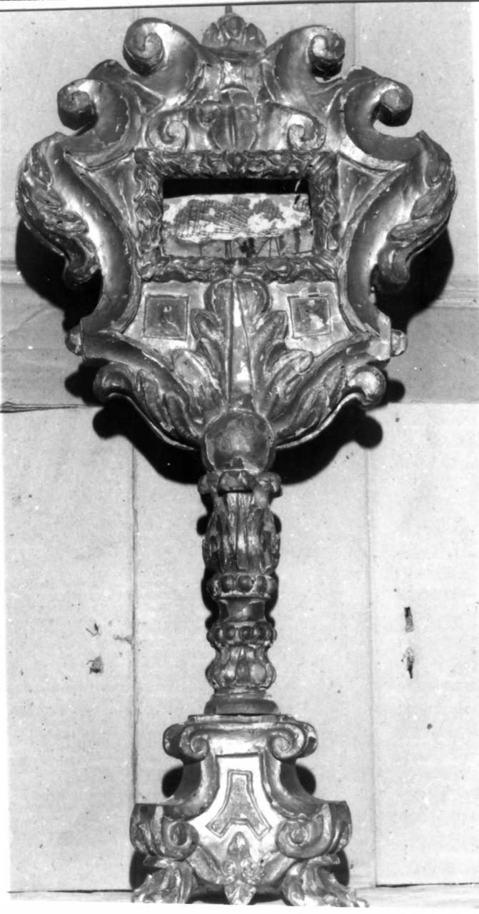 reliquiario - a ostensorio, serie - bottega modenese (seconda metà sec. XVII)