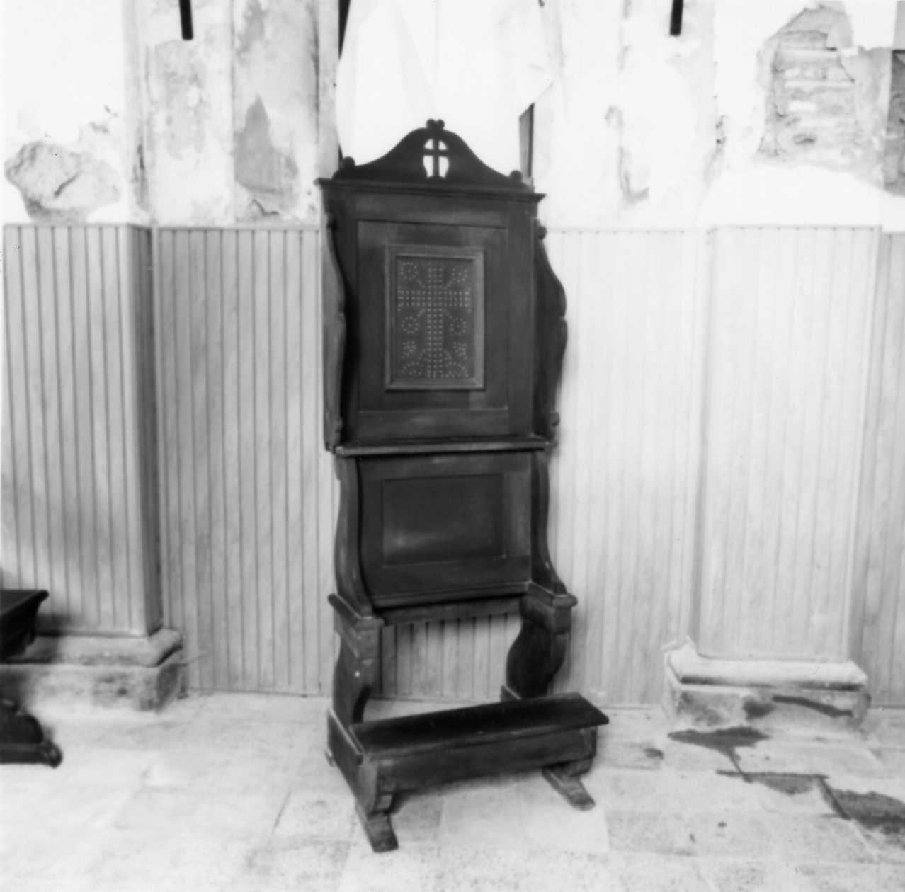 inginocchiatoio - bottega modenese (seconda metà sec. XIX)