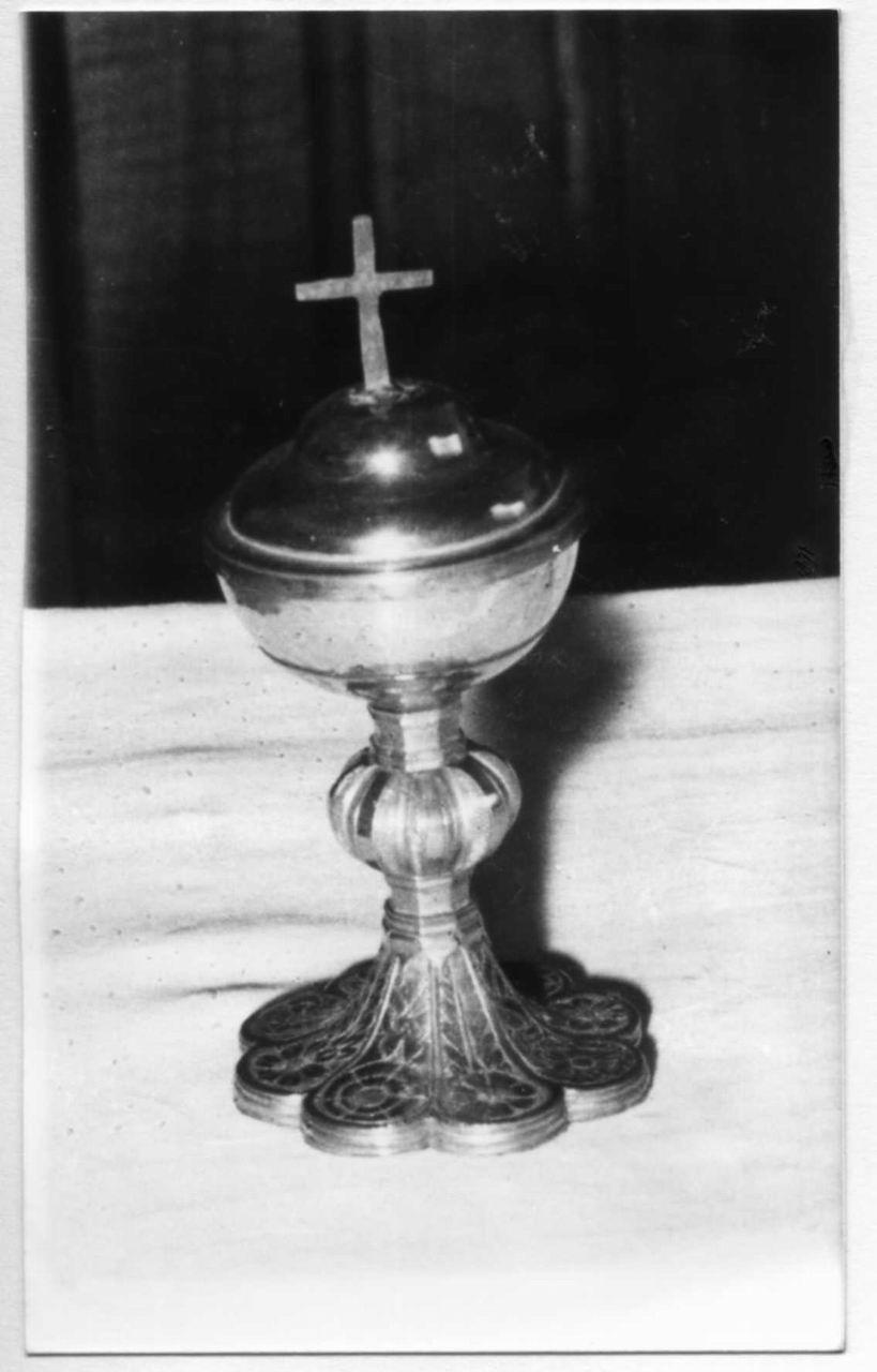 pisside - bottega emiliana (inizio sec. XVI)