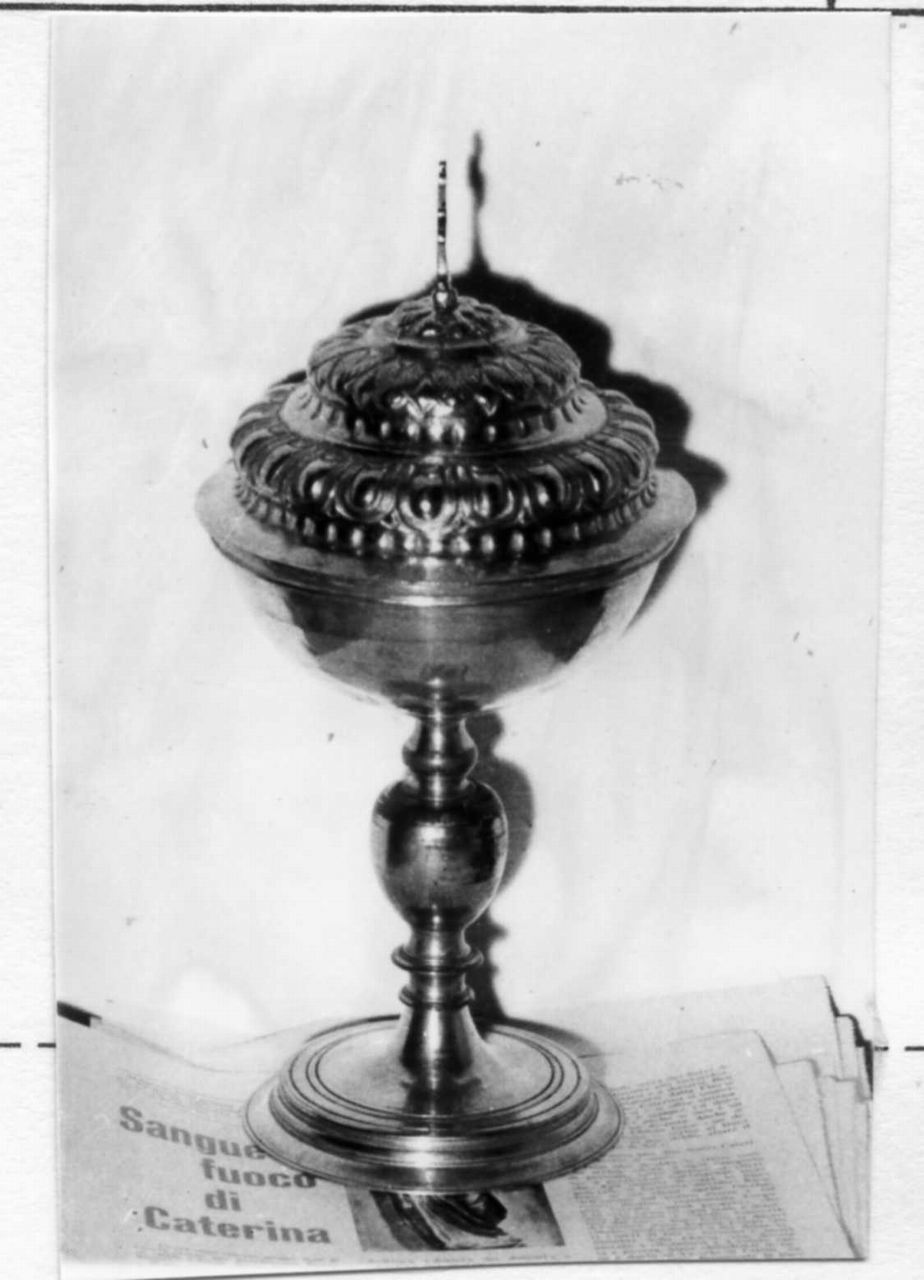 pisside - bottega emiliana (inizio sec. XVII)