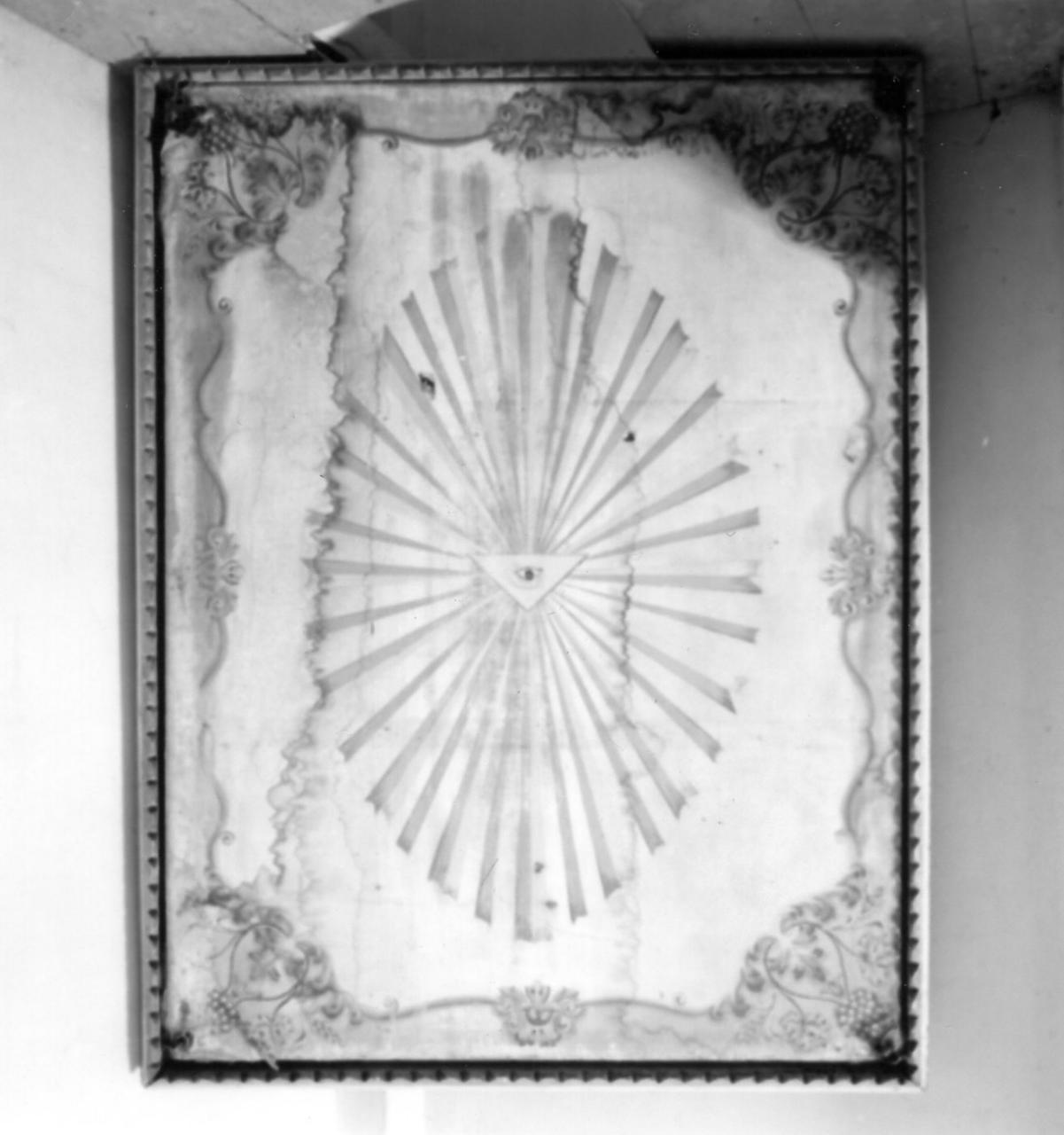 occhio divino (dipinto) - ambito modenese (fine/inizio secc. XIX/ XX)