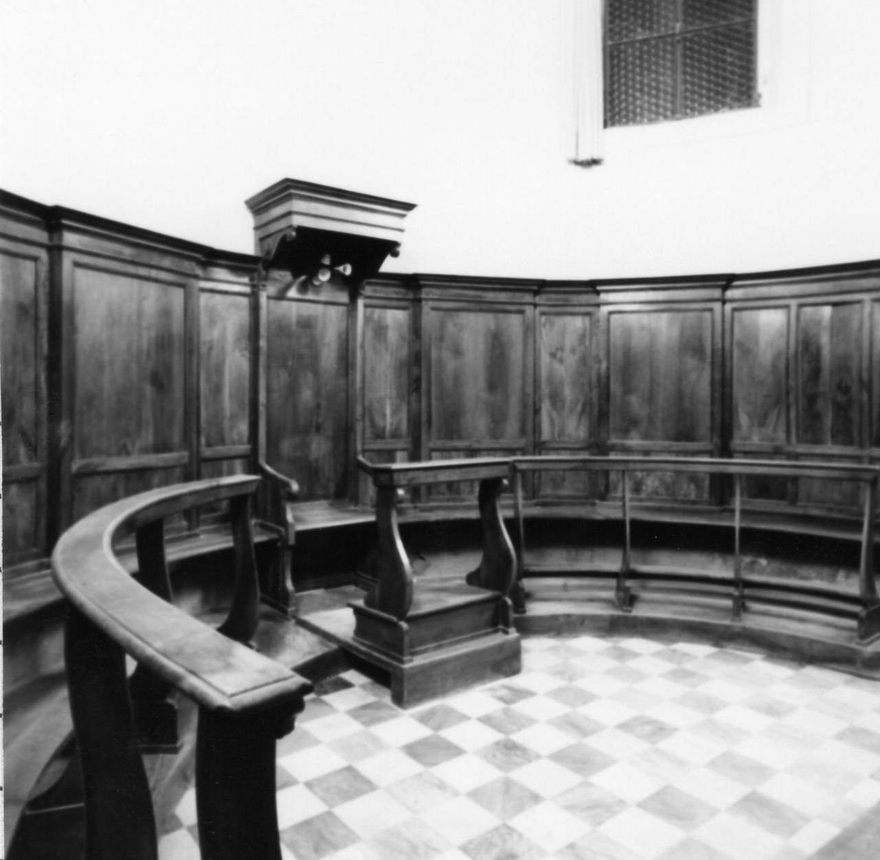 stalli del coro - bottega modenese (fine sec. XVIII)