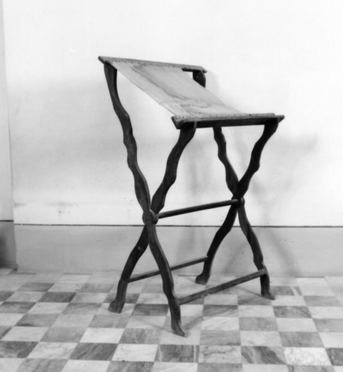 leggio, serie - bottega modenese (fine/inizio secc. XIX/ XX)