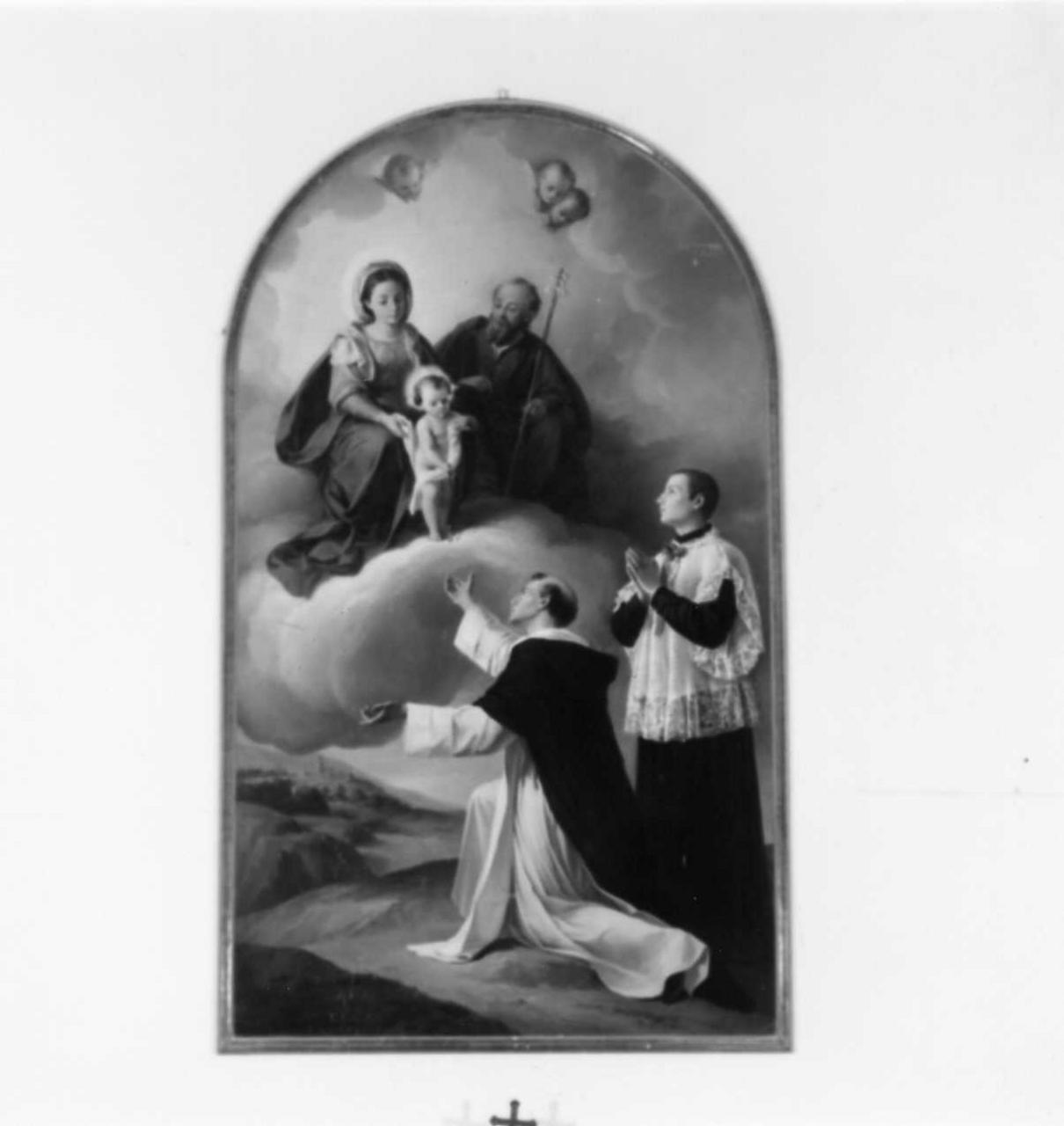 Madonna del Rosario (dipinto) - ambito emiliano (seconda metà sec. XIX)