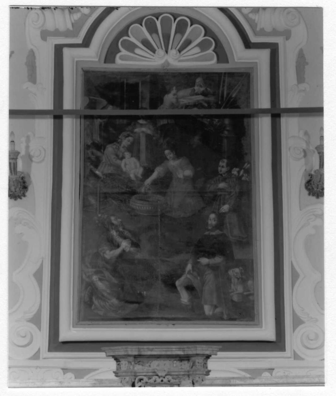 nascita di Maria Vergine (dipinto) - ambito emiliano (prima metà sec. XVII)