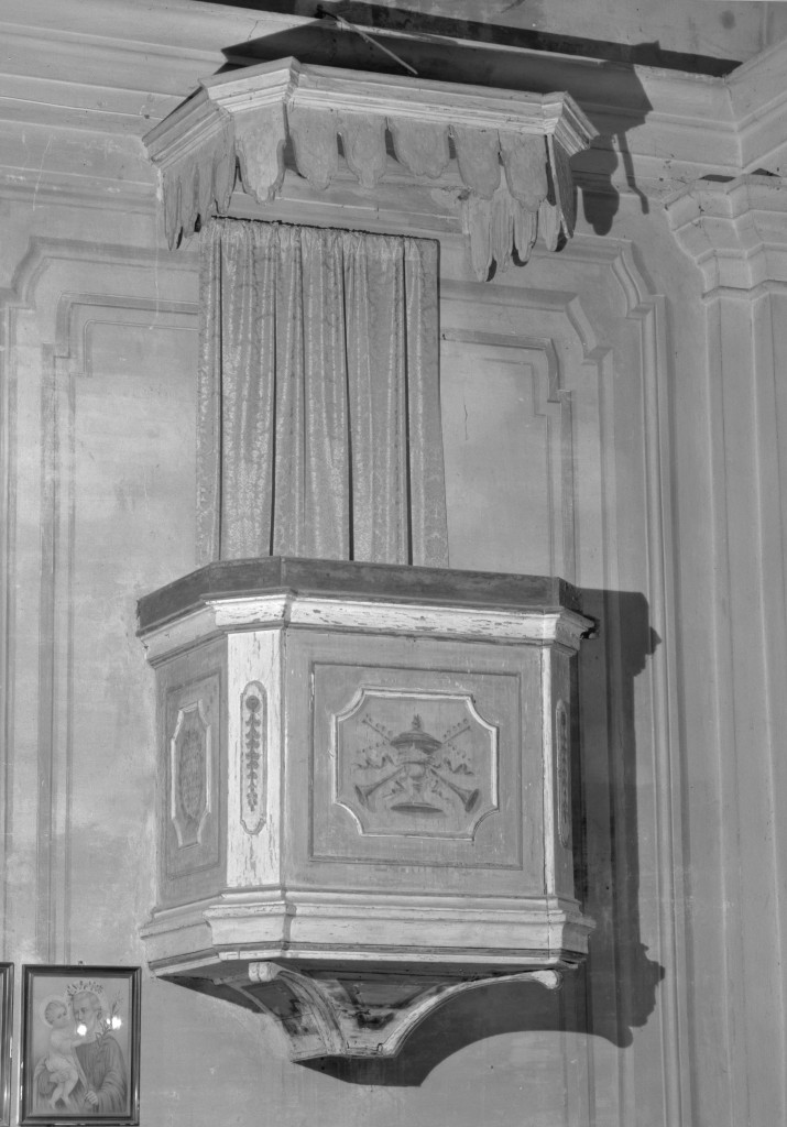 pulpito - manifattura emiliana (prima metà sec. XVIII)