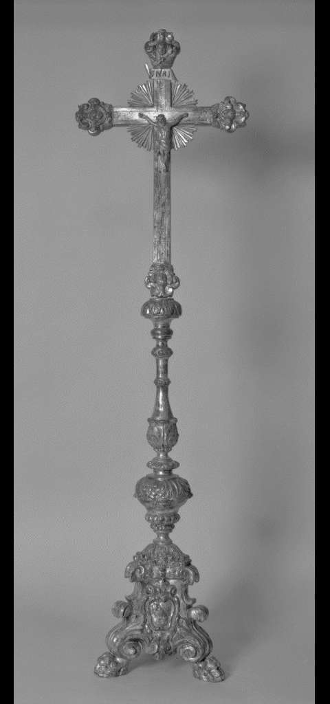 croce d'altare - manifattura modenese (primo quarto sec. XVIII)