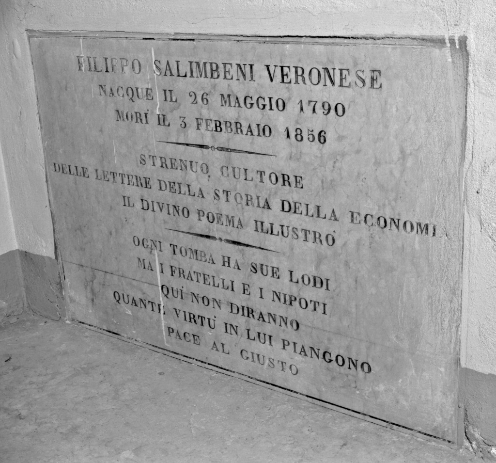 lapide tombale - produzione modenese (sec. XIX)