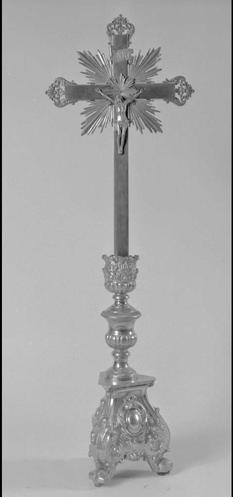 croce d'altare - manifattura emiliana (prima metà sec. XIX)