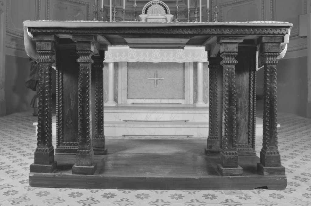 altare - manifattura emiliana (sec. XIX)