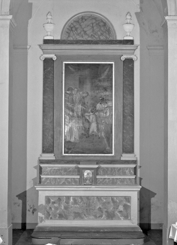 altare - manifattura modenese (sec. XIX)