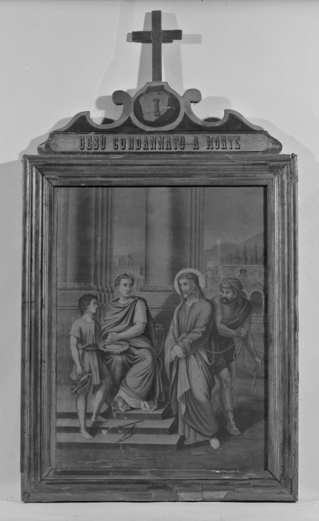 stazioni della via crucis (Via Crucis, insieme) - produzione Italia settentrionale (inizio sec. XX)