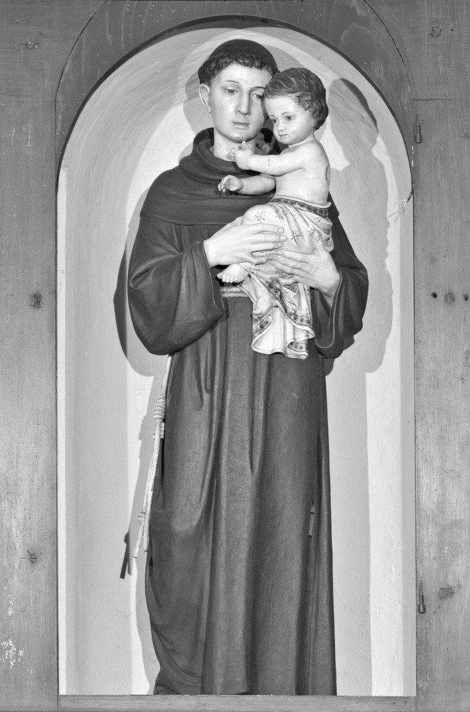 Sant'Antonio da Padova con il bambino (statua) - manifattura Italia settentrionale (primo quarto sec. XX)