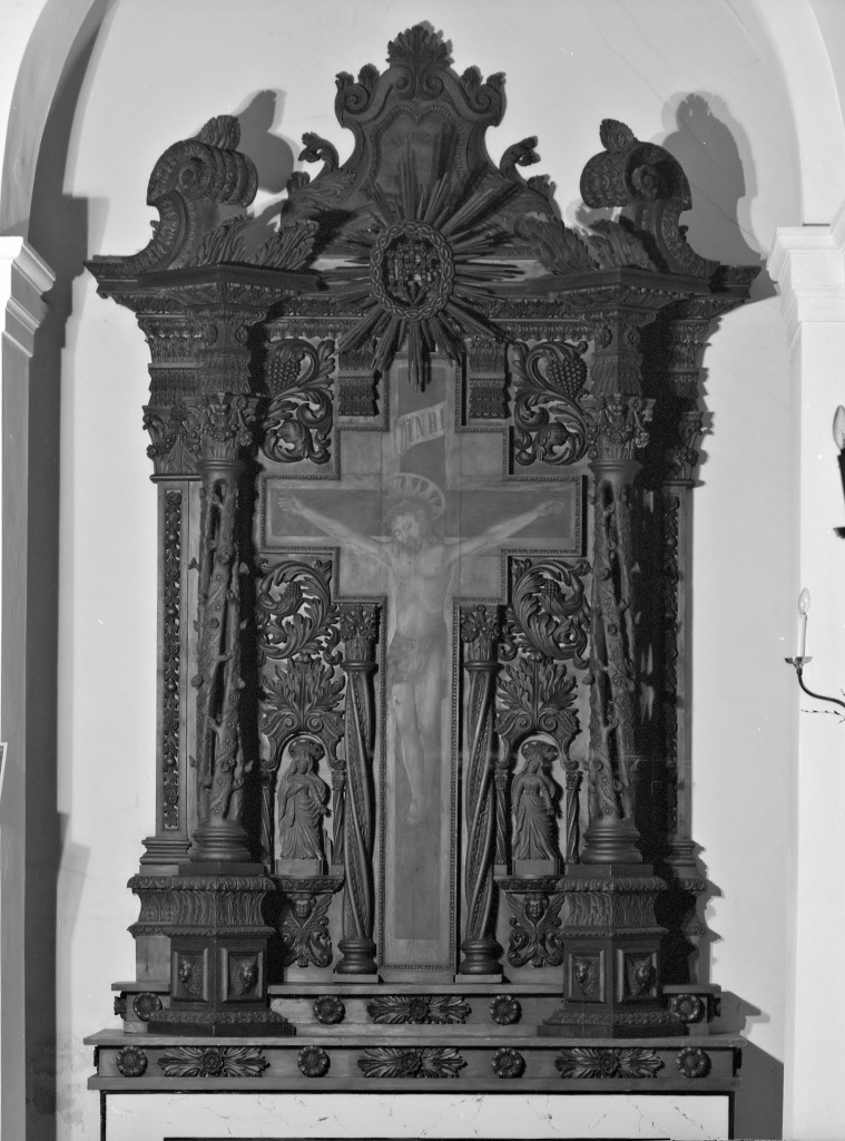 Cristo crocifisso (ancona) - manifattura modenese (seconda metà sec. XIX)