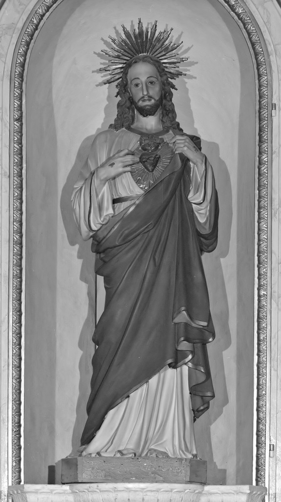 Sacro Cuore di Gesù (statua) di Ballanti Graziani Francesco (bottega) (sec. XX)