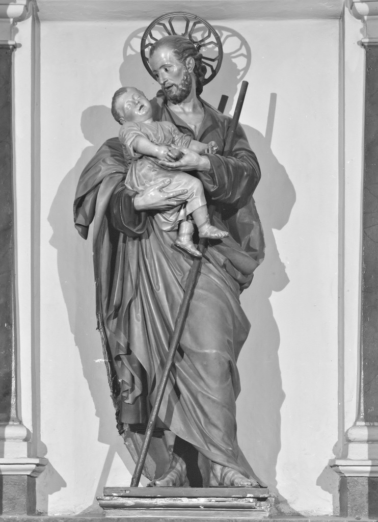 San Giuseppe (statua) di Ballanti Graziani Francesco (bottega) (metà sec. XIX)
