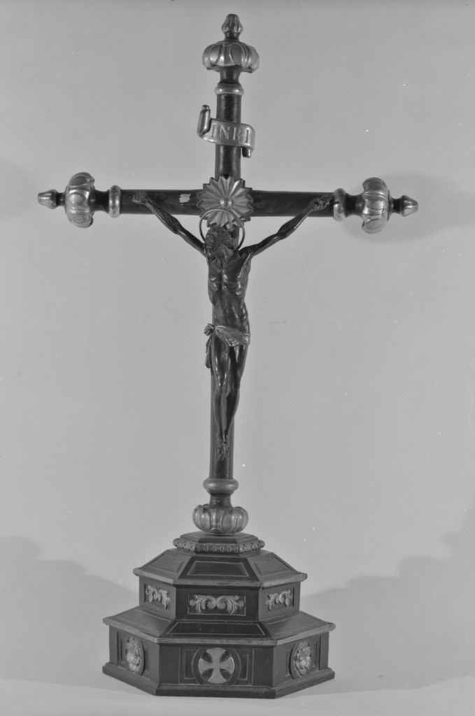 croce da tavolo - manifattura Italia settentrionale (sec. XVIII)