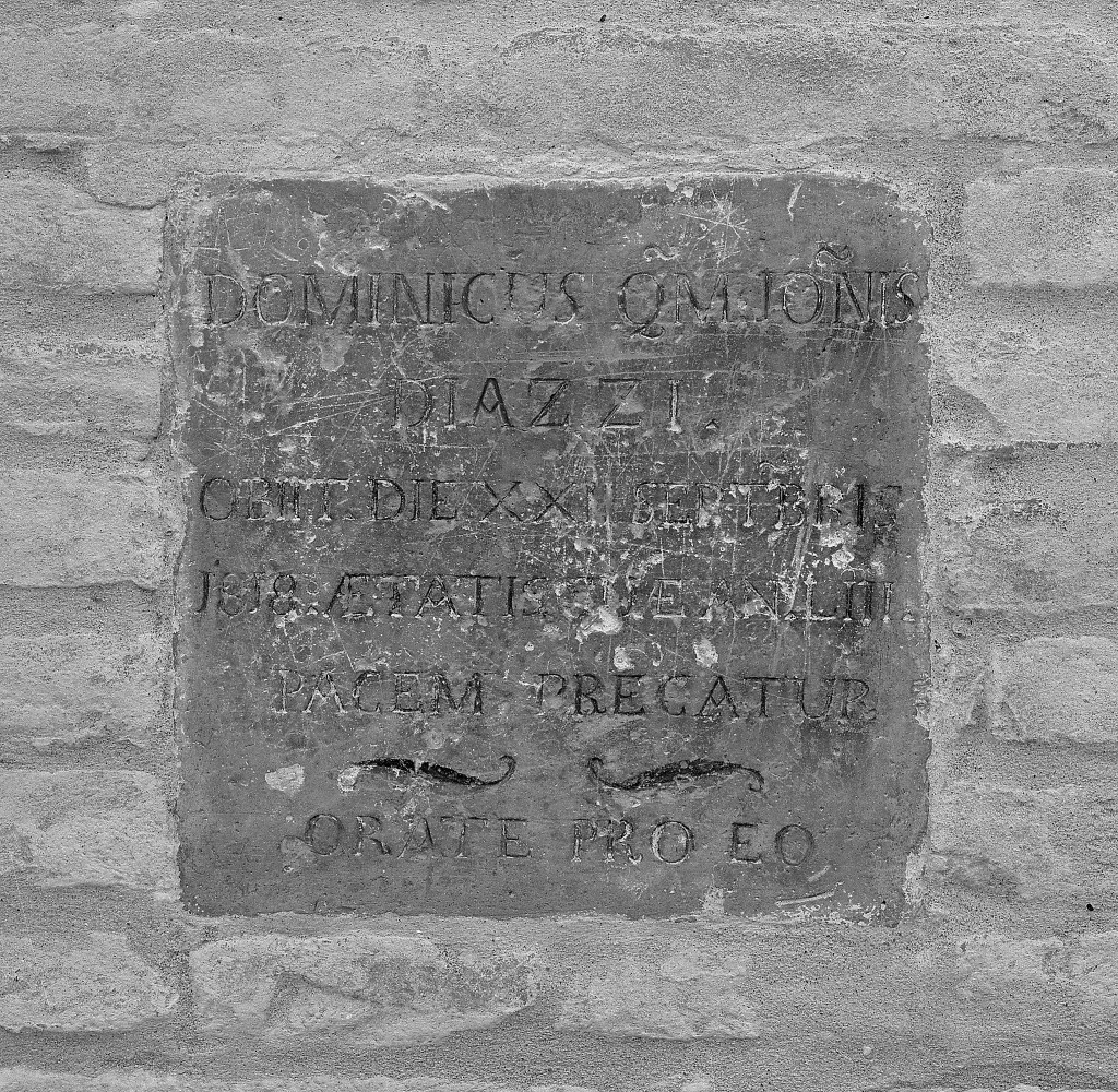 lapide - manifattura emiliana (sec. XIX)