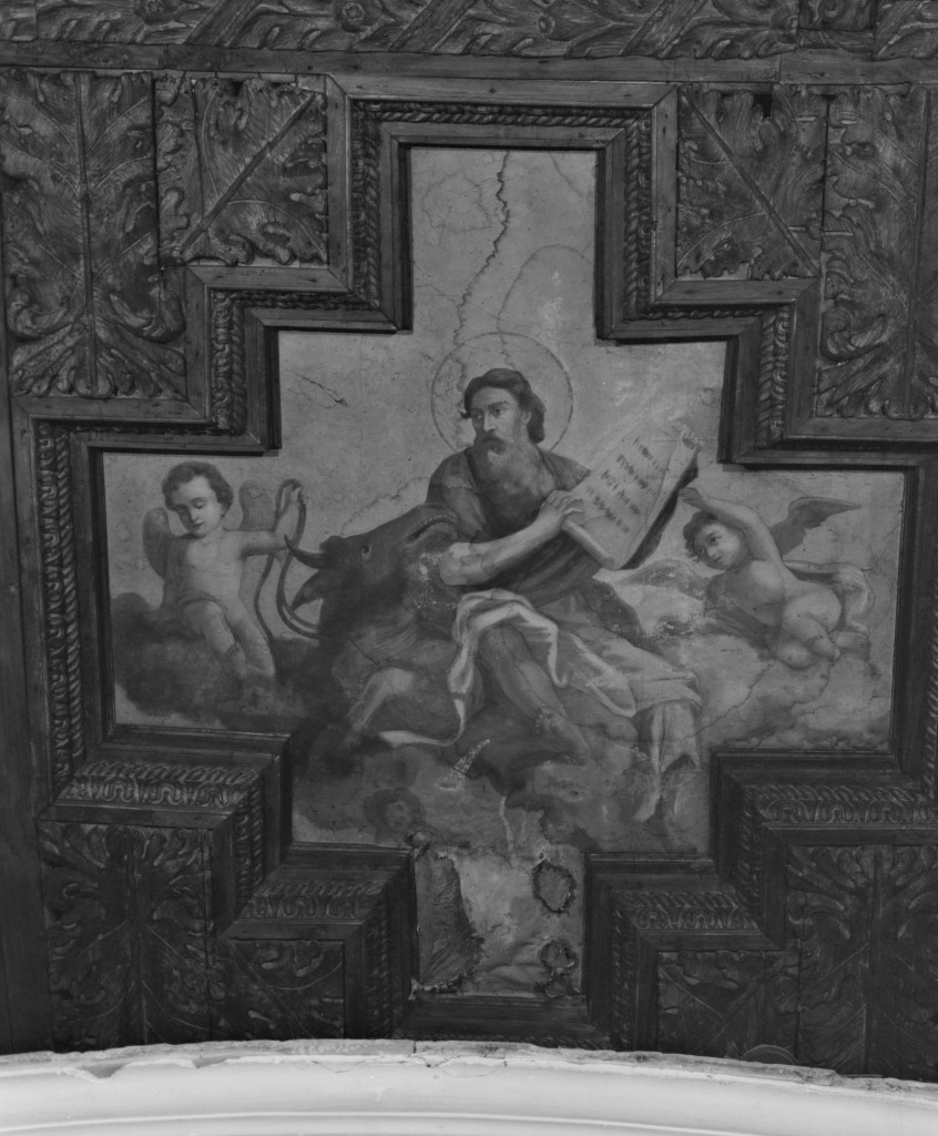 San Giovanni Evangelista (dipinto, elemento d'insieme) - ambito modenese (primo quarto sec. XX)