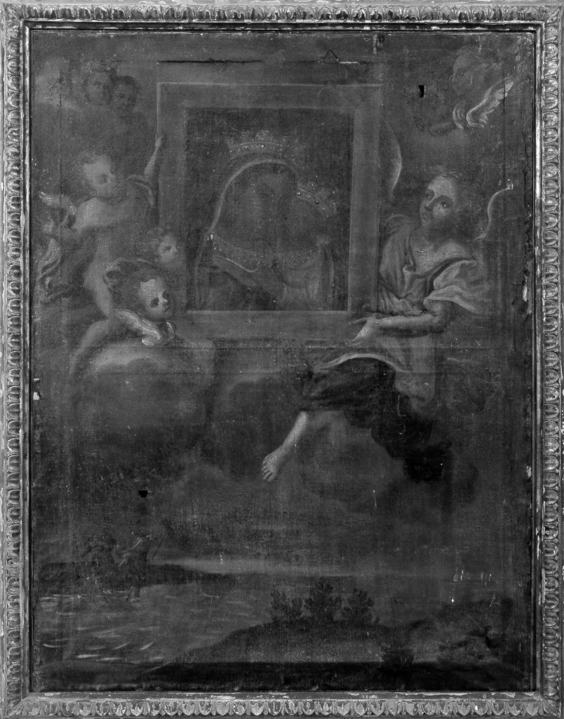 Madonna con Bambino e angeli (dipinto) - ambito emiliano (seconda metà sec. XVIII)