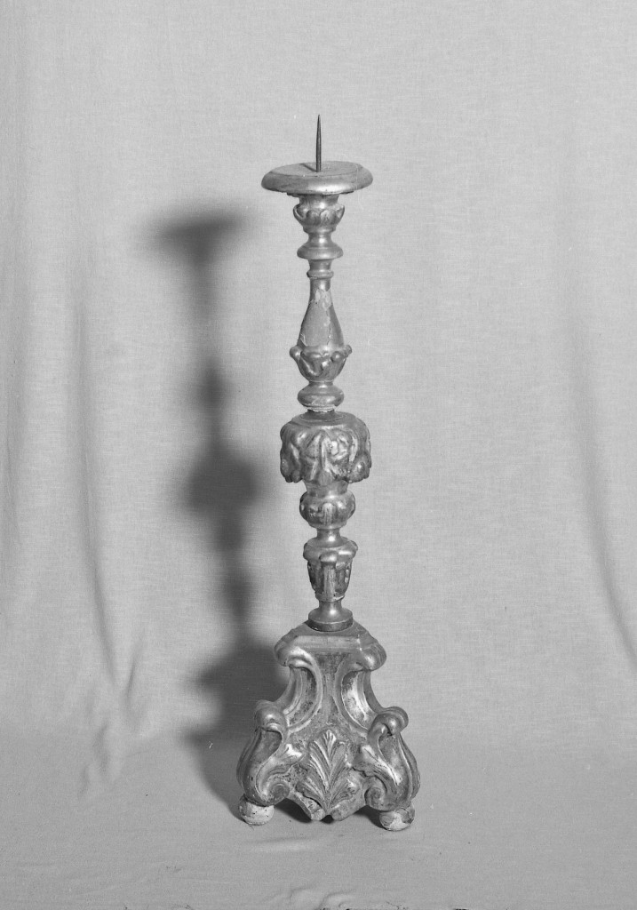 candeliere, serie - manifattura emiliana (prima metà sec. XIX)