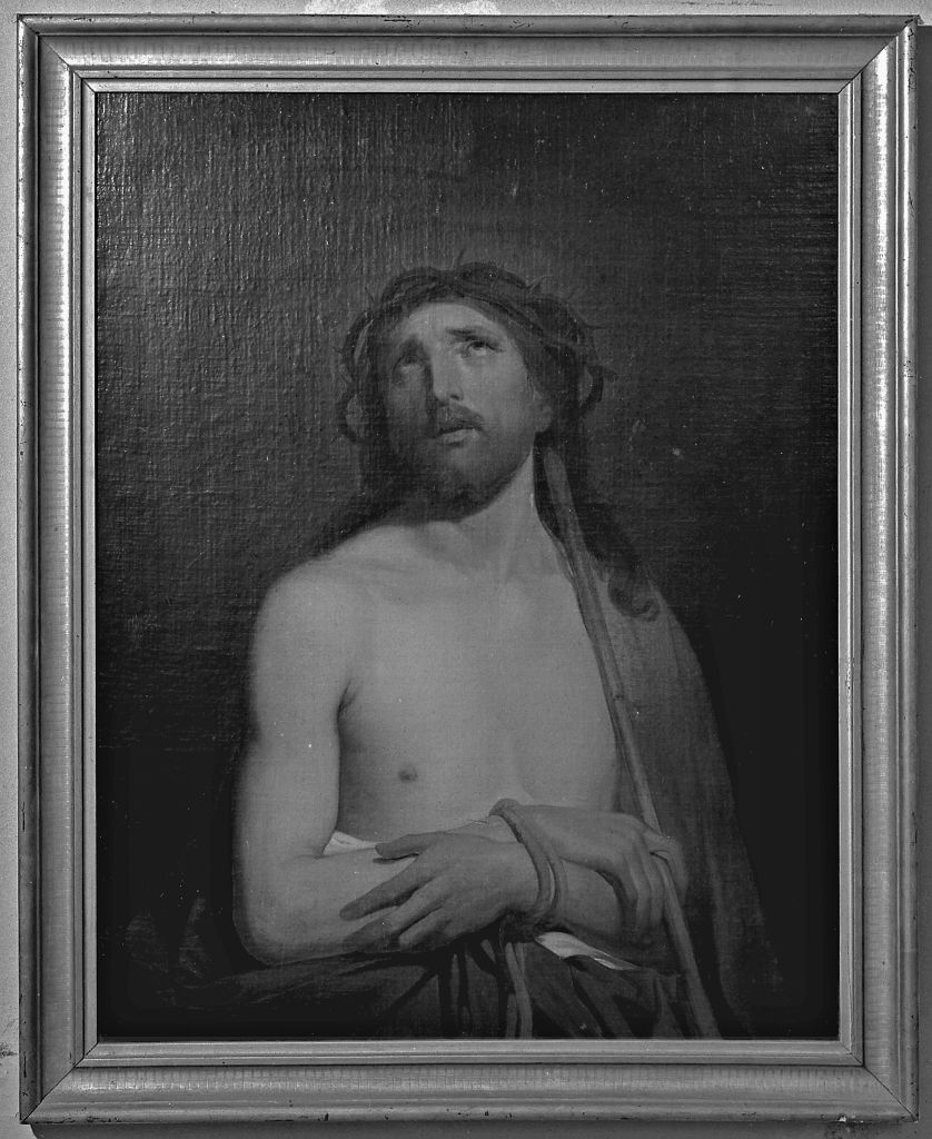 Ecce Homo (dipinto) di Malatesta Adeodato (attribuito) (fine sec. XIX)