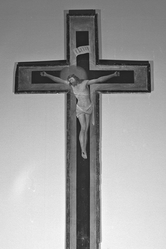 Cristo crocifisso (dipinto) - ambito emiliano (fine/inizio secc. XVII/ XVIII)