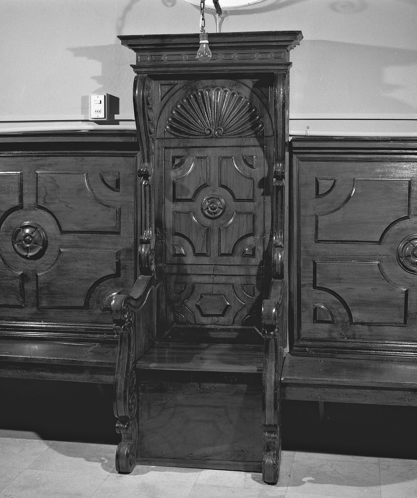 stalli del coro - manifattura emiliana (seconda metà sec. XVIII)