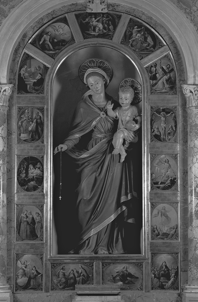 misteri del rosario (dipinto, insieme) - ambito emiliano (seconda metà sec. XVIII)