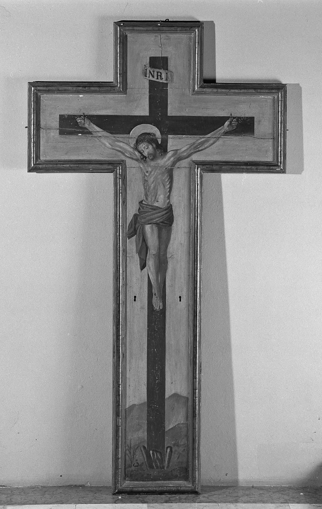 Cristo crocifisso (dipinto) - ambito emiliano (seconda metà sec. XVIII)