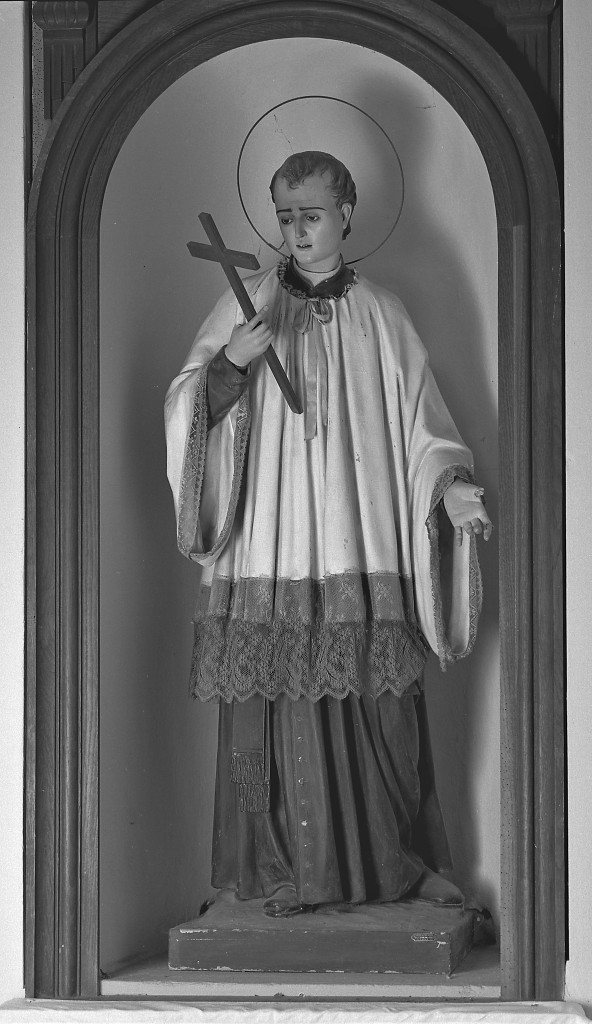 San Luigi Gonzaga (statua) - bottega Giancane (fine/inizio secc. XIX/ XX)