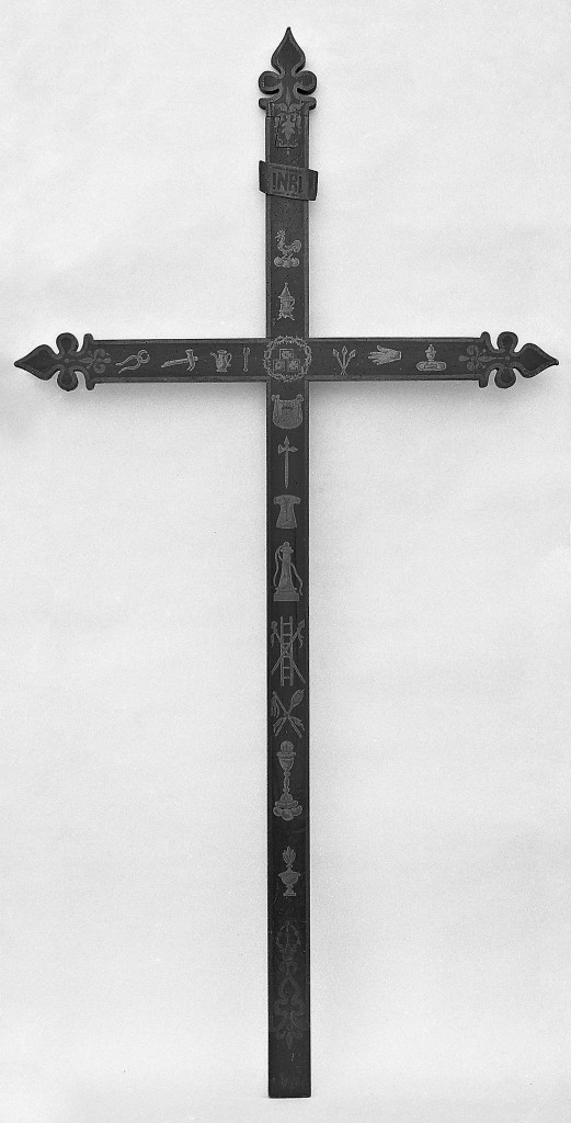 croce penitenziale - manifattura emiliana (fine/inizio secc. XIX/ XX)