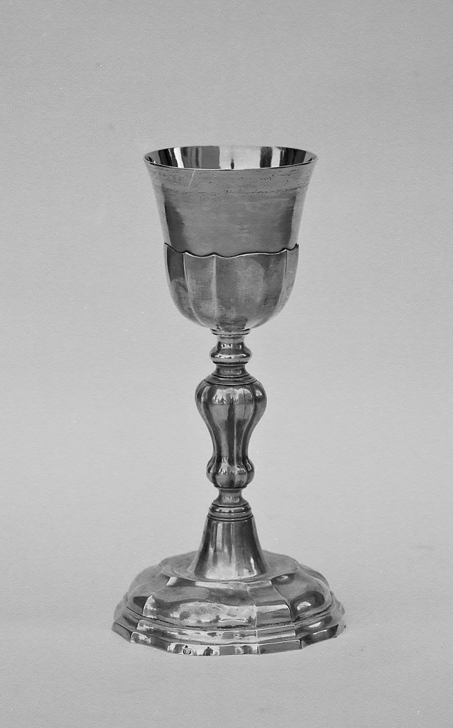 calice - manifattura emiliana (fine/inizio secc. XVIII/ XIX)