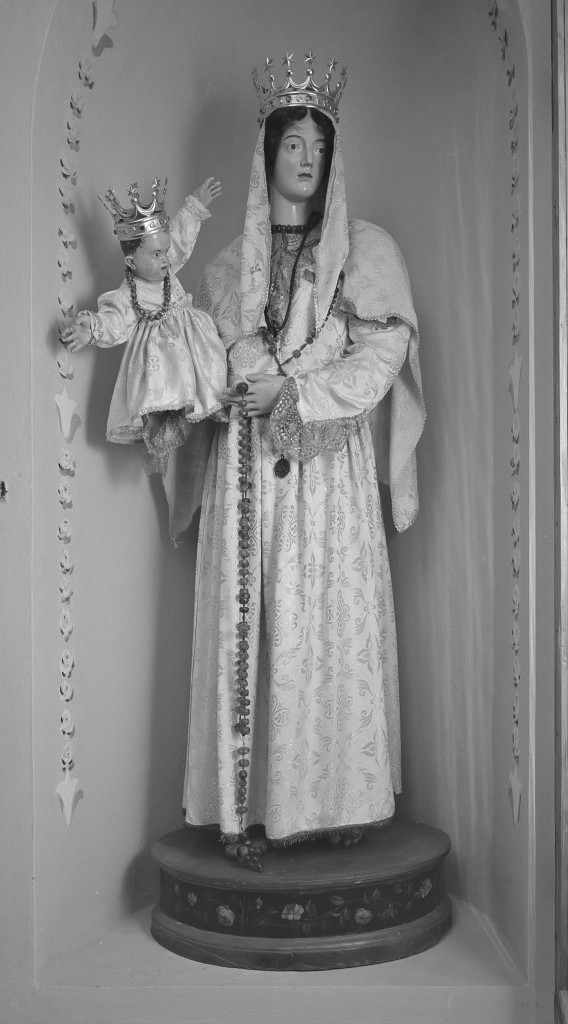 Madonna con Bambino (statua) - ambito emiliano (prima metà sec. XIX)