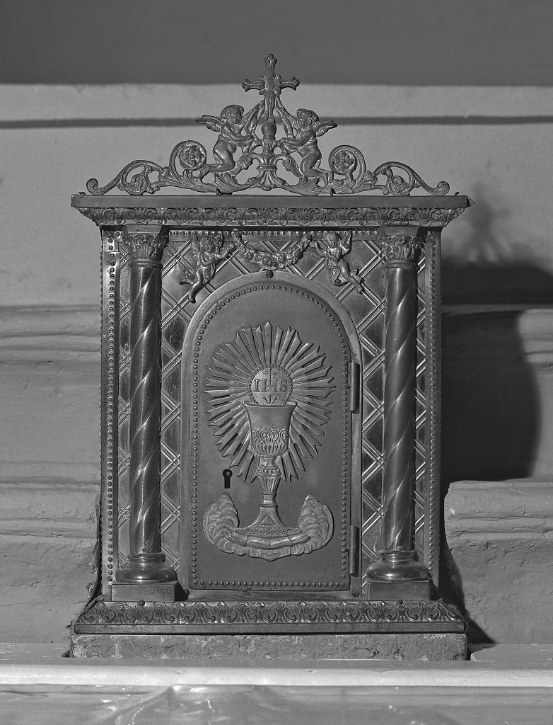 tabernacolo - manifattura emiliana (seconda metà sec. XIX)