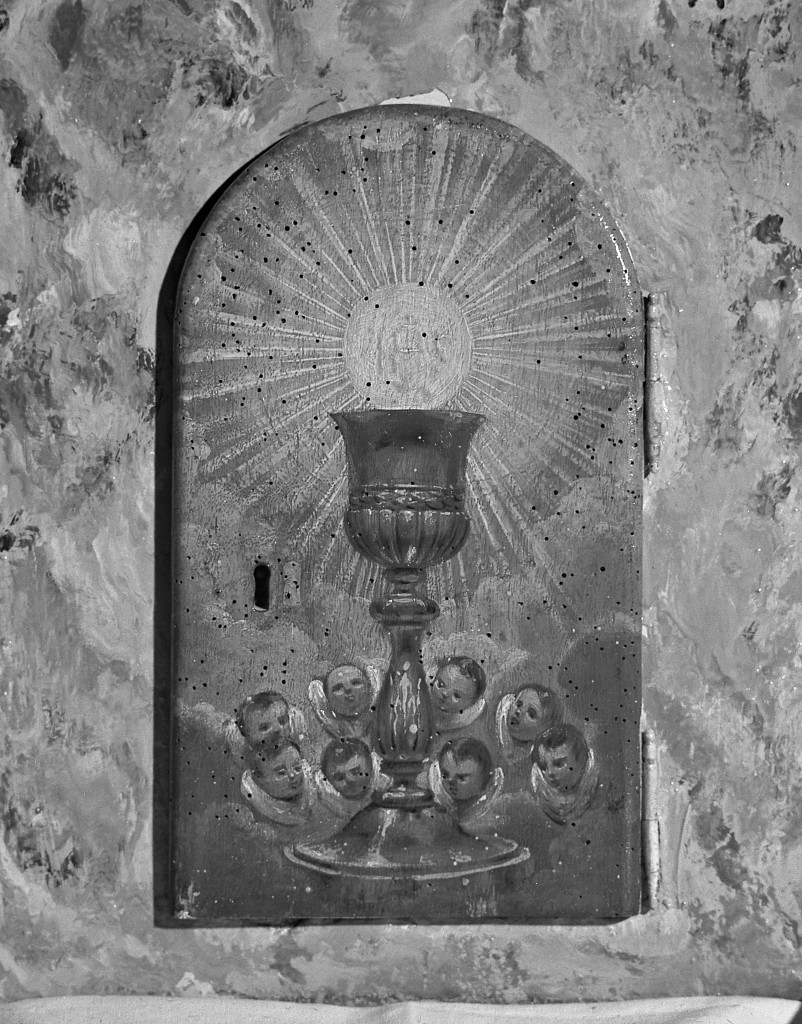 sportello di tabernacolo - ambito emiliano (seconda metà sec. XIX)