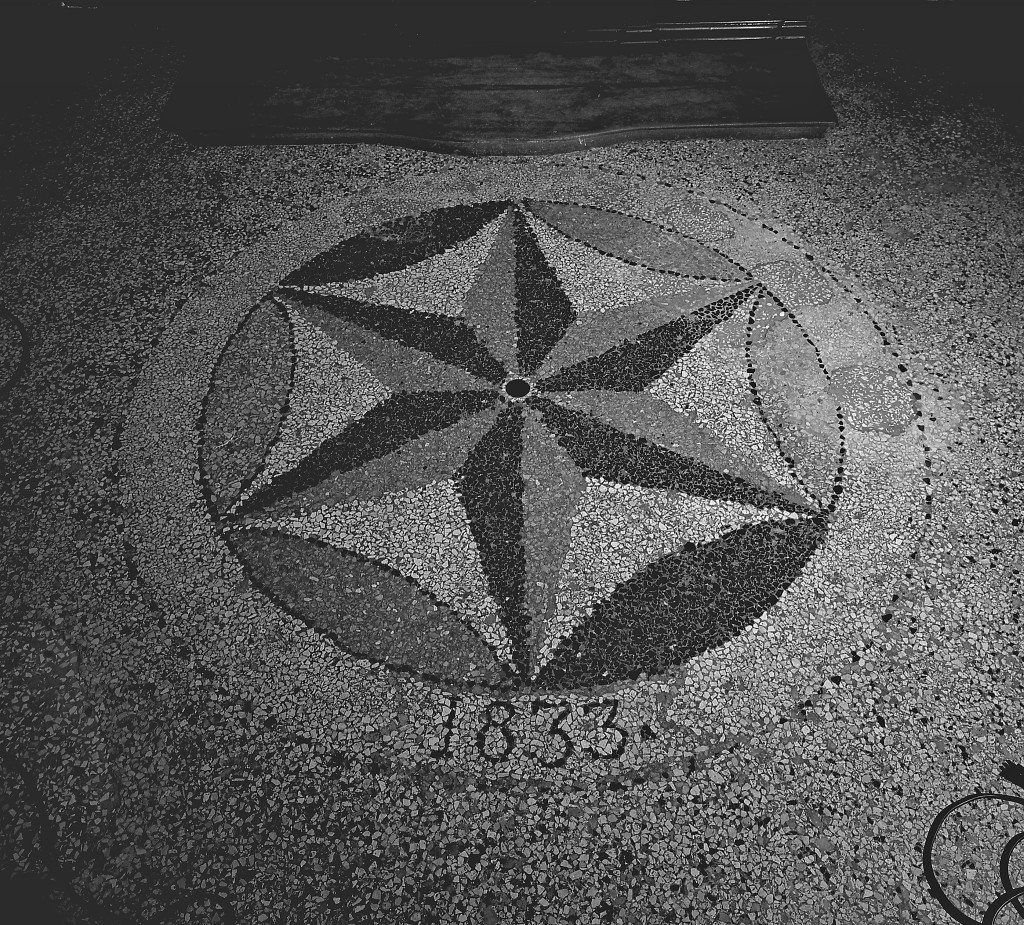 pavimento - manifattura emiliana (sec. XIX)