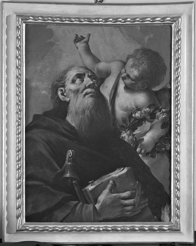 Sant'Antonio Abate (dipinto) - ambito emiliano-lombardo (seconda metà sec. XVII)