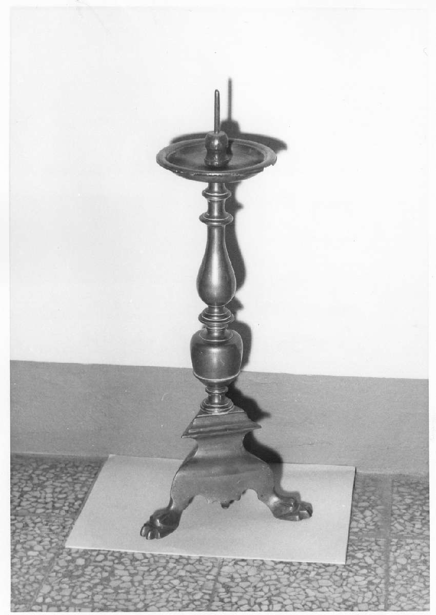 candeliere, serie - produzione reggiana (secc. XVII/ XVIII)